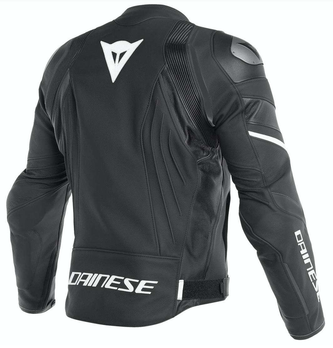 Blouson de moto femme Dainese AVRO 4 noir/blanc