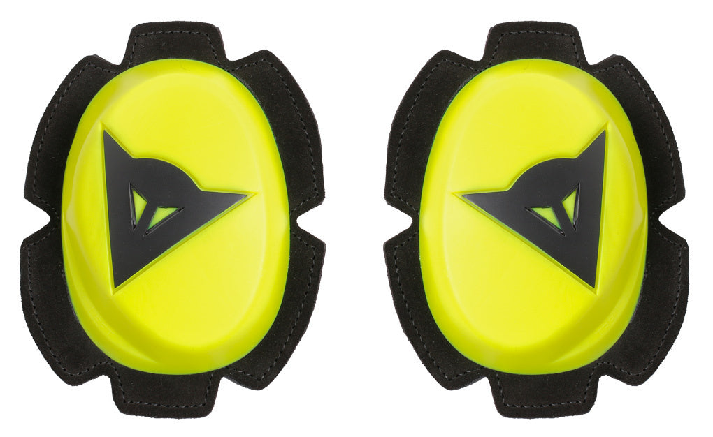 Slider pour combinaison de moto jaune