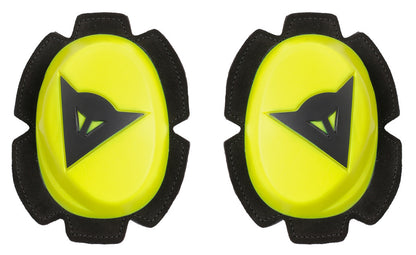 Slider pour combinaison de moto jaune