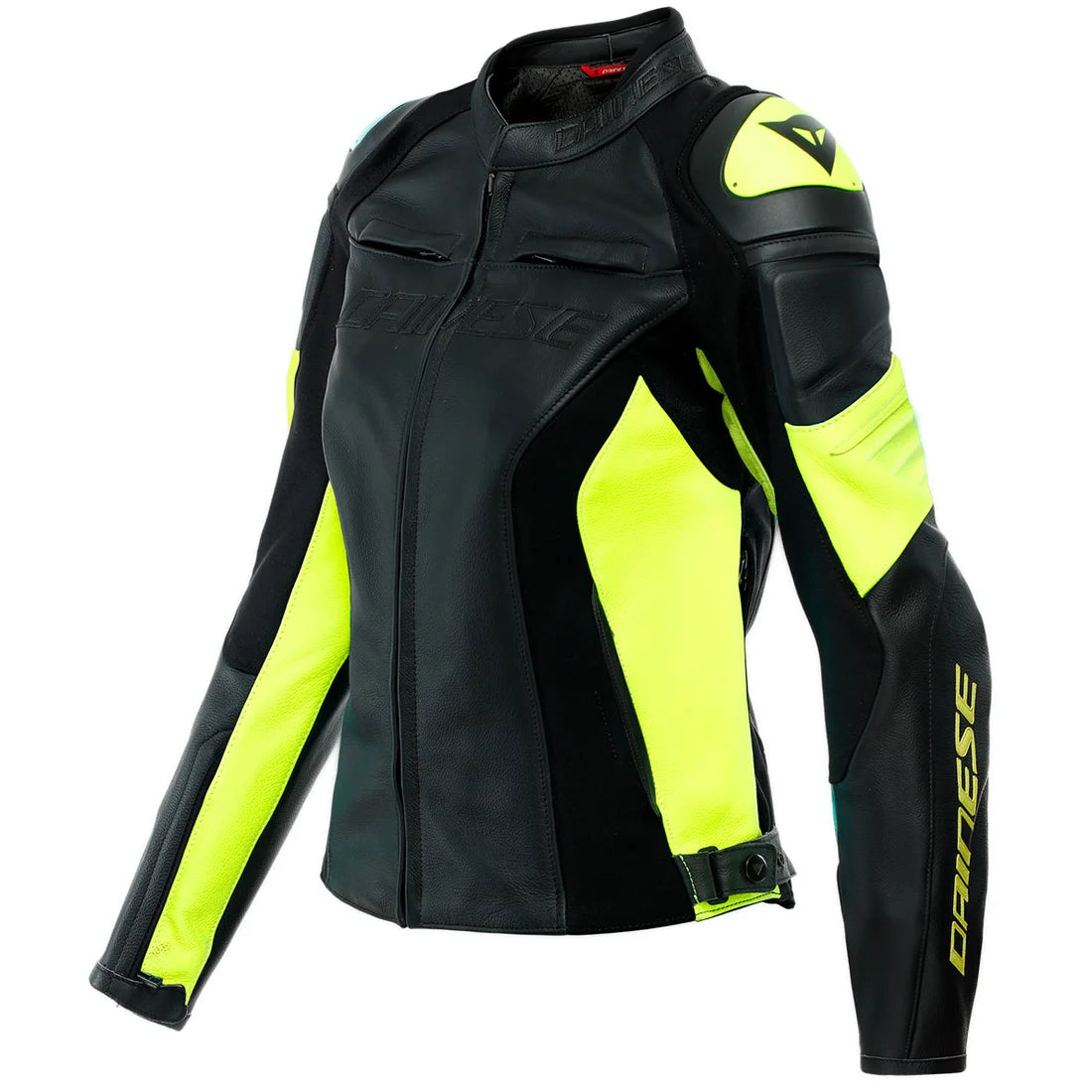 Veste moto Femme RACING 4 LADY Jaune
