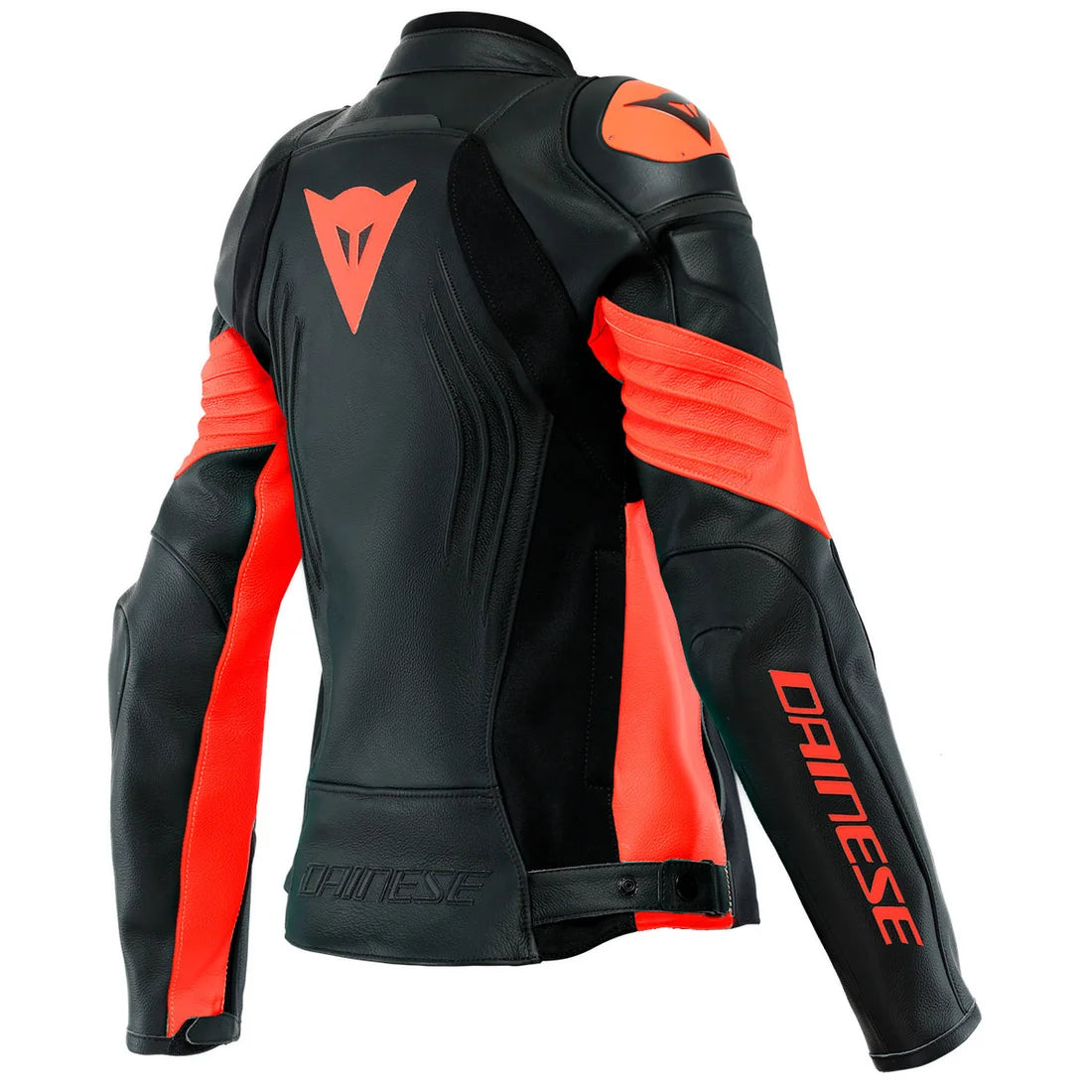 Veste moto Femme RACING 4 LADY Orange.